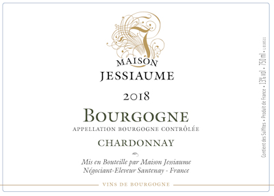 2018 Jessiaume Bourgogne Chardonnay 2018 Jessiaume Chardonnay